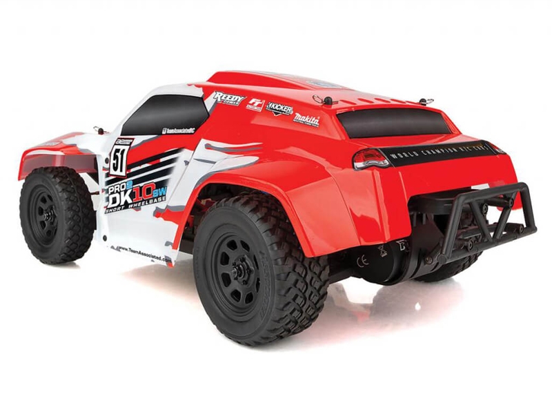 Associated Pro2 DK10SW Dakar 1/10 Buggy RTR Red/White AS90039